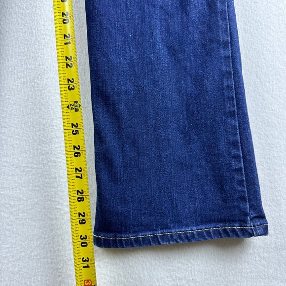 Harley Davidson Jeans Womens 8 Western Biker Moto Y2K Grunge Rockabilly Denim - Picture 6 of 12